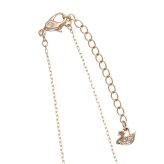 スワロフスキー swarovski ネックレス Swan 5469989 スワン ペンダント アクセサリー レディース ローズゴールド+ピンク 海外正規品