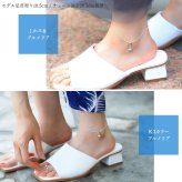 ハワイアンジュエリー アンクレット 選べるチャーム パーツあずきチェーン 太約1.8mm 長さ 選べる 約20cm～25cm 0.5cm刻みで選べる シルバー925 メンズ レディース 誕生日 プレゼント ハロウィン 【品番：SCL12】