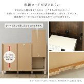 ラック 日本製 プッシュ式扉付きキャビネット 110cm 収納棚 プッシュ扉 配線穴付き 可動棚 リビング収納 サイドボード 木製 おしゃれ 北欧 壁付け収納 脚付き 脚なし 扉付き キャビネット収納 シンプル モダン 新生活