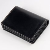ベリーズヨーク　BELLIES YORK　コンパクト財布　二つ折り財布　BYTM1916BK　ブラック　黒色　ベジタブルタンニン　イタリアンレザー　牛革　”エイジングを楽しむ革小物”
