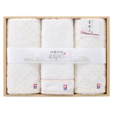 今治タオル 貴布尽4 フェイスタオル2P&ウォッシュタオル  ／タオル 日用品・ヘルスケア 結婚祝い プレゼント ギフト 結婚内祝い 出産祝い 出産内祝い 送料無料 2026 送料無料 ギフト プレゼント プチギフト 内祝い 快気祝い 出産祝い 結婚祝い 引出物 新築祝い お返し