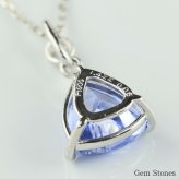 高品質 ブルーサファイア ネックレス 1.422ct プラチナ Pt900 ペンダント ダイヤモンド シンプル エレガント 上品 レディース 宝石 ブルー サファイア ジュエリー 9月 誕生石 記念日 プレゼント