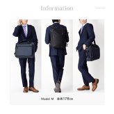 3way メンズ ビジネスバッグ シンプル 大容量 A4 リュック ショルダーバッグ 軽量 服部 豊岡 鞄 ブランド ビジネス ブラック ネイビー VELBA 126027 メンズ