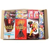 (全国送料無料)お菓子 詰め合わせ ビスコミニパックが2個おまけで付いてくる！ポッキー・トッポセット(6種・計9コ) メール便 (omtmb9653z)【送料無料 詰め合わせ おやつ 小袋 個包装 お試し】