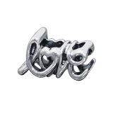ボックス・ショッパー付 PANDORA(パンドラ) ★ Handwritten Love Charm ★ 手書き Love チャーム ★ ブレスレット カスタマイズ アクセサリー シンプル 日常使い 誕生日 記念日 母の日 プレゼント ギフト｜チャーム 単品