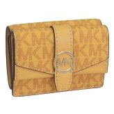 マイケルコース MICHAEL KORS 三つ折り財布 折り畳み ミニ財布 コンパクト アウトレット GREENWICH 35F5GGRD0V 469 イエロー