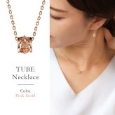 ゴールド ネックレス ハワイアンジュエリー ネックレス ピンクゴールド バレル ハイビスカス透かし 14K K14ピンクゴールド 14k k14カットあずきチェーン太1.4mm ギフトラッピング可能 彼女 妻 女性 レディース プレゼント ハロウィン 【品番：CG-GP106R-CH1020】