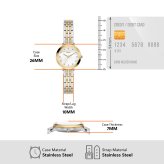 フォッシル FOSSIL 腕時計 レディース HEIDI アナログ ツートーン ステンレススチールウォッチ ES5500【2026 新作】
