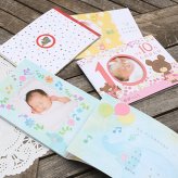 ひよこ エコー写真が収納できるアルバム 「10ツキ10カものがたり」 | エコー写真 保存 エコーアルバム フォトアルバム マタニティアルバム フォト アルバム 写真