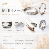 「mirimiri」｜大切な想いを込めたお守りリング | ケース＆ラッピング付 ハワイアンジュエリー クロスリング 単品  ステンレスリング 指輪 刻印 名入れ ハワイアン ジュエリー milimili ミリミリ 「愛しい」 金属アレルギー対応 安い 高品質 記念日 安い 高品質 ホワイトデー お返し アクセサリーギフト ジーラブ