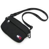 トミーヒルフィガー トミージーンズ クロスバッグ TOMMY HILFIGER TOMMY JEANS ミニ ショルダーバッグ クロスボディ 0.7L 斜め掛け ユニセックス メンズ レディース AM0AM14642 BDS 【ラッピング無料 誕生日 お祝い プレゼント ギフト 贈り物】 送料無料