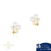 【無料ラッピング】  ヨンドシー 4℃ EAU DOUCE４℃ Summer Collection K10イエローゴールド ピアス 淡水パール シトリン ブランド 正規品 新品 ギフト プレゼント 人気 おすすめ 誕生日 記念日 クリスマス 送料無料