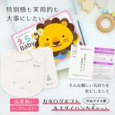 【出産祝い カタログギフト】えらんでBaby にこにこコース＆今治タオル名入れミッフィースタイ・ハンカチセット　カタログ+2点セット【カタログギフト 男の子 女の子 ビブ 1歳誕生日 赤ちゃん ママ・友達に贈りたい人気カタログギフト プレゼント よだれかけ miffy ビブ 】