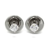 スワロフスキー SWAROVSKI ピアス アクセサリー 5408436 アトラクト ラウンド Attract Round シルバー+クリスタル