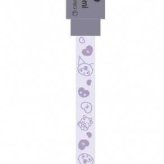 サンリオ クロミ USB Type-C ケーブル PD60W 急速充電 データ転送 120cm フラットケーブル キャラクター グッズ スマホ タブレット PC 周辺機器 断線しにくい かわいい おしゃれ ギフト サンリオ正規ライセンス品