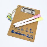 スヌーピー ウッドバインダー (スクールバス) 文具 日本製 SNOOPY