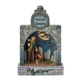 ホーンテッドマンション ジオラマ 26.4cm ハロウィン | ディズニー トラディションズ ジムショア グッズ フィギュア 人形 置物 彫刻 Jim Shore 正規輸入品
