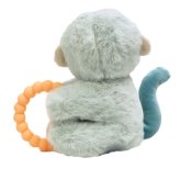メリーマイヤー モンキー ティーサーラトル 14.2cm サル | ぬいぐるみ ナチュラルカラー 動物 どうぶつ ファーストトイ ベビー 赤ちゃん こども Mary Meyer 正規輸入品