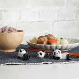 箸置き おしゃれ 業務用 かわいい ユニーク カトラリーレスト 箸 置き ロング 陶器 はしおき はし置き キッチン雑貨 箸置 箸休め キッチン雑貨 シンプル パンダ ぱんだ アニマル どうぶつ