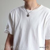 ステンレス マリアネックレス コインネックレス ペンダントネックレス メンズネックレス ゴールド 18KGP シルバー ダブル喜平 長さ3サイズ 不思議のメダイ 聖母 男性 金属アレルギー対応