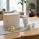 ミヤマ 白磁 酒器セット