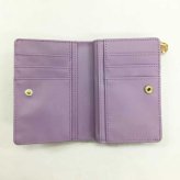 サンリオ クロミ Lファスナー財布 レディース ミニ財布 コンパクト財布 合成皮革 型押し メタルプレート カラーストーン かわいい おしゃれ キャラクター グッズ サンリオ正規ライセンス品