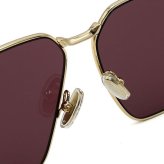マックスマーラ サングラス MAX MARA MM0143/S 32Y 59 サングラス ノーズパッド MM0143-32Y-59 ゴールド パープル ユニセックス
