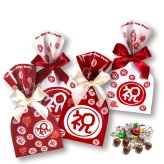 きらきら お祝いプチ キラキラチョコレート ギフト 5個入 計10セット チョコレート スイーツ 個包装 チョコ おやつ【北海道・沖縄県・離島 配送不可】
