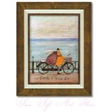 Sam Toft サムトフト アートフレーム フレッシュエアーの浜辺 st-05838 絵画 ギフト アート おしゃれ 北欧 お部屋