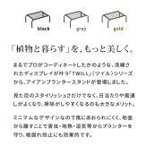 ガーデン アイアンプランタースタンド「TWILL」(ツイル) 小サイズ 2個組 TW004-2P 幅40 高さ15 フラワースタンド 網 脚付き 鉢置き 園芸 花台 花置き棚 ガーデニング 屋外 室内 玄関 庭 ベランダ 植物と暮らす スチール 新生活