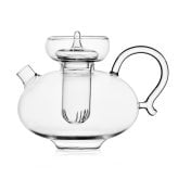イッケンドルフ ミラノ KAMAKURA ティーポット 1200ml ICHENDORF MILANO フィルター付き ガラス 紅茶 おしゃれ ハンドメイド 北欧 キッチン雑貨 ギフト 結婚祝い プレゼント 贈り物
