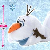 在庫限り： ブルブルマスコット オラフ アナと雪の女王 ディズニー