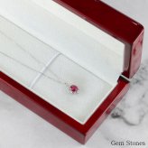 上質 ルビー 1.121ct ダイヤモンド 0.11ct ネックレス ペンダント プラチナ Pt900 850 ルビーネックレス 一粒 レディース シンプル 可愛い 赤 レッド  Drops