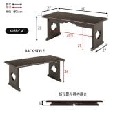 デスク チェア 供物台 2台セット 仏具 仏壇 幅45cm 高さ20cm 幅60cm 高さ39cm 木製 桐 軽量 法事 お盆 折り畳み コンパクト お供え台 法事机 和机 置き方 防腐性 防湿性 持ち運び 新生活