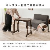 こたつ 1人用 ハイタイプ こたつ布団セット 2点セット 昇降式 高さ調節 6段階 幅70×奥行50cm 長方形 デスクこたつ パーソナルこたつ キャスター付き コンパクト 一人暮らし テレワーク 在宅勤務 おしゃれ ブラウン