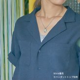 ネックレス チェーンのみ あずきチェーン 太さ1.5mm K10ホワイトゴールド 長さ選べる ネックレス チェーン ハワイアンジュエリー メンズ レディース 誕生日 プレゼント ハロウィン 【品番：CH176-W】
