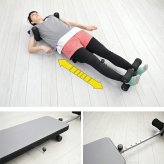 全身のびのび・けん引 ストレッチマスター ストレッチ器具 爽快 全身伸ばし ストレッチャー 全身ストレッチ 腹筋運動 牽引 姿勢 柔軟 エクササイズ