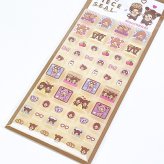 モンチッチ カットピースシール (レオパード) 文具