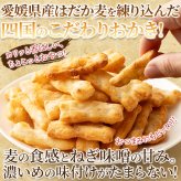 はだか麦とねぎ味噌のあられ 3袋 あられ 和菓子 おつまみ おやつ お茶請け 米菓 ポスト投函便