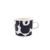 マリメッコ ウニッコ コーヒーカップ 200ml ホワイト/ブラック marimekko UNIKKO 耐熱 電子レンジ対応 ギフト 結婚祝い プレゼント 贈り物