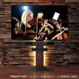 WALLインテリアテレビスタンドV2・V3・V5対応 LED間接照明 ハイタイプ用 テレビスタンド対応 リモコン付 リモコンで操作できる シアターライト ホームシアター DVD鑑賞 調光 調色 部品 パーツ おしゃれ WALLオプション