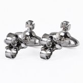 ヴィヴィアンウエストウッド Vivienne Westwood ピアス イヤリング ナノ ソリティア レディース シルバー ブルー 6201003702S421 ジュエリー 送別会 誕生日 結婚祝い 結婚式 彼氏 息子 夫 男性 高級 父の日 母の日【スペシャルラッピング660円(別売り)】 即日発送 彼氏 財布 バレンタイン