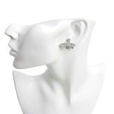 ヴィヴィアンウエストウッド VIVIENNE WESTWOOD MINI BAS RELIEF ピアス 62020033-02p763 レディース