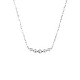 【無料ラッピング】  ヨンドシー 4℃ EAU DOUCE4℃ K18 ホワイトゴールド ネックレス ダイヤモンド レディース ブランド 正規品 新品 ギフト プレゼント 人気 おすすめ 誕生日 記念日 クリスマス 送料無料
