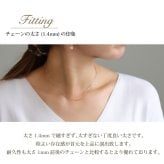 ハワイアンジュエリー ネックレス チェーンのみ ピンク ゴールド チェーン K14ゴールド 4面カットあずきチェーン 小豆チェーン 太さ1.4mm 長さ選べる メンズ レディース 誕生日 プレゼント ハロウィン 【品番：CH1020-R】