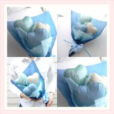 【Thank You】【バルーンブーケ】【メッセージバルーン入り】【選べる2色】かわいいハートバルーン入り 3980円以上送料無料 同梱OK  |  ミニブーケ バルーンミニブーケ バルーン入りミニブーケ 花束 バルーン花束 バルーン入り花束 バルーン入りブーケ お礼 感謝 ありがとう プチギフト 送別 退職祝い 卒業 卒園
