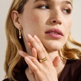 スカーゲン SKAGEN Moderne Stak アクセサリー 指輪 リング ゴールドトーン サイズ（US）8 レディース SKJ50267108