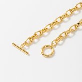 リンク チェーン ネックレス シンプル お揃い ペアアクセ ユニセックス
