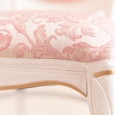 テーブル 6人用 幅160cm ダイニングテーブル 楕円形 チェア ROCOCO ダイニングセット 7点セット 160cm 楕円 ガラス付 イタリア製チェア ロココ調 姫系 猫脚 アンティーク調 ヨーロピ 新生活