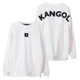 KANGOL カンゴール スウェット トレーナー メンズ レディース kpmc-10374 裏起毛 モックネック プルオーバー ハイネック 袖刺繍 ロゴ カンガルー ビッグシルエット ストリート ヒップホップ ダンス カジュアル M L XL 2026FW Karlas 別注